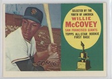 1960 Topps Topps All-Star Rookie Willie McCovey #316 HOF sd0