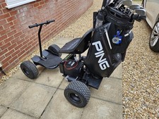 electrocart Single Seat Golf Buggy - Steering Wheel Seat