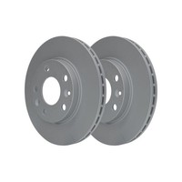 2X Bremsscheibe ATE 24.0122-0308.1 Passend FüR Renault