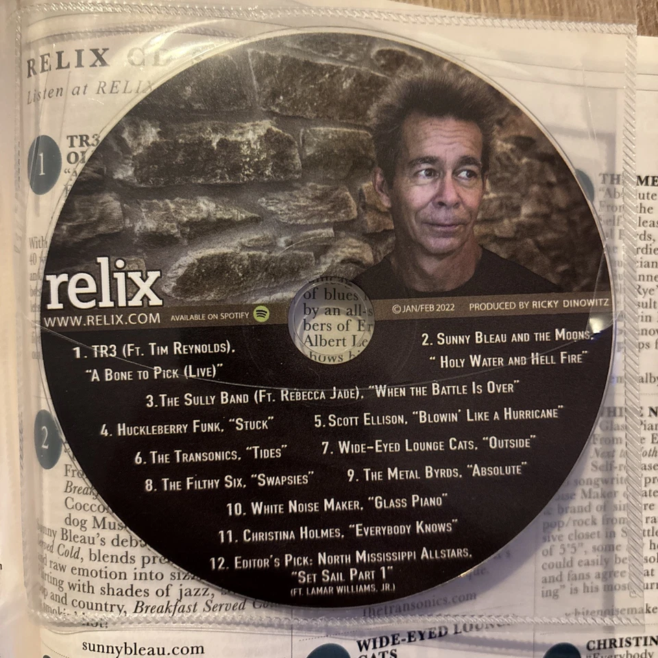Relix Music Magazine & CD - Jan Feb 2022 - The War On Drugs Etc - Image 3 of 4