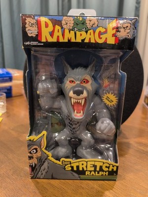 Rampage Ralph Stretch Figure NIB Midway Arcade Vintage Toy Monster