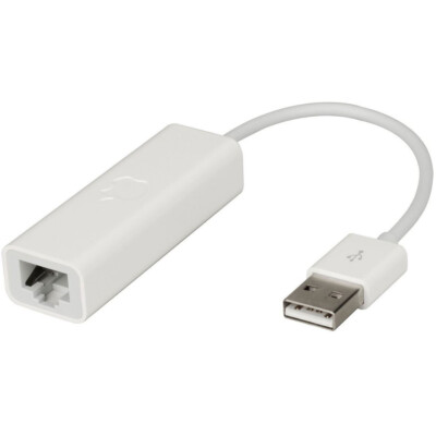 Apple USB Ethernet Adapter Kabel für MacBook / iMac / Mac A1277