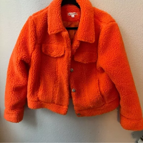 Neon teddy best sale coat