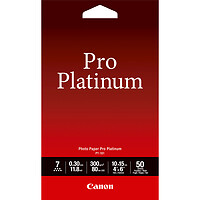 Canon Carta fotografica Pro Platinum PT-101 4x6" 50 fogli 300 g/m² 2768B014