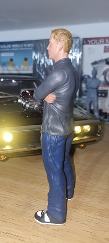 Brian O'Conner Figure DeAgostini 1/8 Handpainted Resina Fast and Furious 3DPrint - Foto 7 di 8