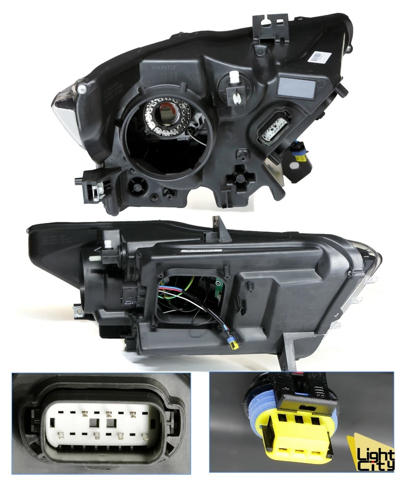 [OE 风格] 适用于 2015 - 2017 年福特野马 HID/氙气(LED DRL)司机车头灯 LH — 第 4/4 张图片