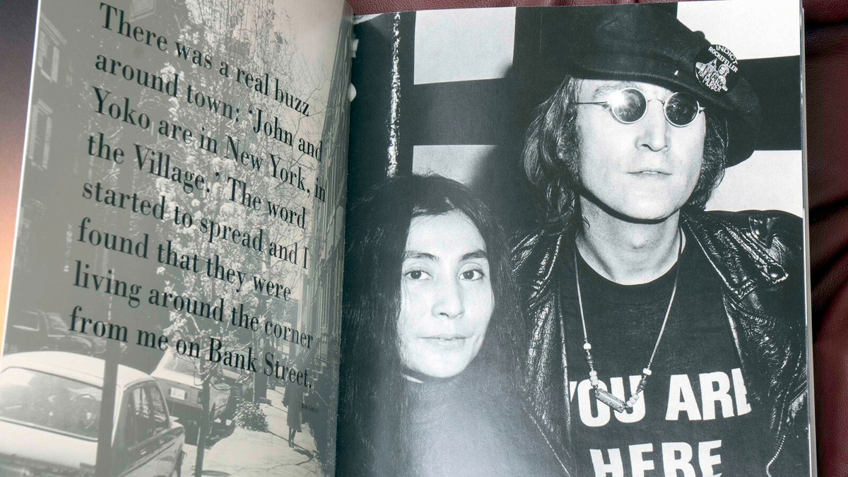 SOMETIME IN NEW YORK CITY #1021, JOHN LENNON GENESIS signed