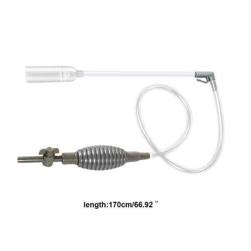 Aquarium Tank Vacuum Siphon Gravel Cleaner Pump Water Change Safe for Fish NEW - Picture 3 of 10