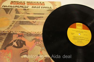 stevie Wonder Fulfillingness' First Finale  LP (G) 12''