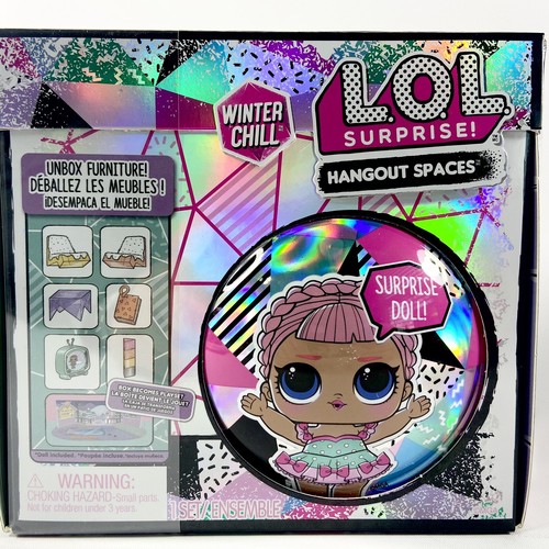 LOL Surprise Winter Chill Hangout Spaces Möbelset - Bling Queen - Mit