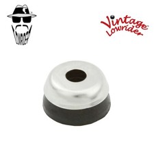 ORIGINAL VINTAGE LOWRIDER UNIVERSAL RUBBER/STEEL RING SPRING FORK BLACK/CHROME