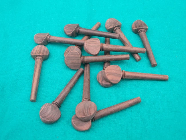 Rosewood OUD Pegs Swiss Model A quality Rod masurment 55/9/7 mm with polish - Image 3 of 4