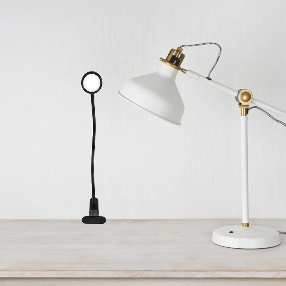 Adjustable LED Clip-On Reading Light for Laptop Stands & Books
