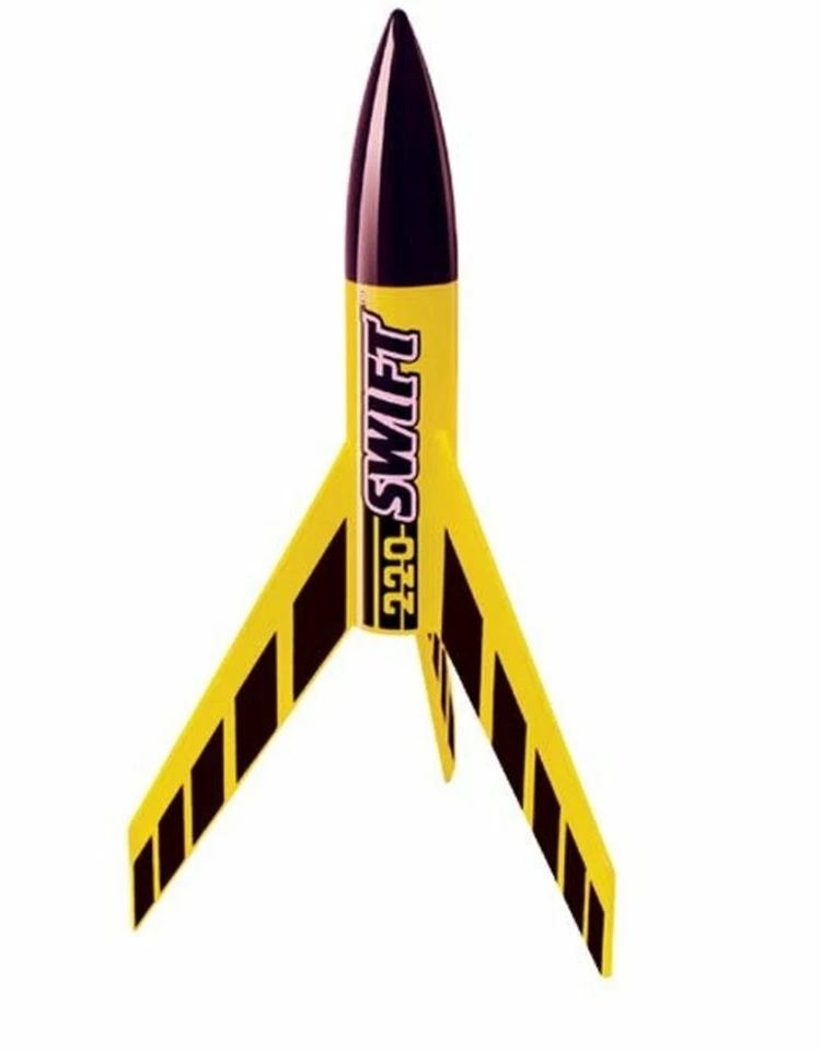 New Estes Rockets 220 Swift Flying Model Rocket Kit Skill Level 2 EST0810 - Image 3 of 4