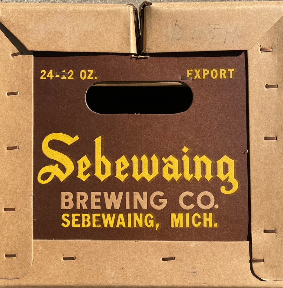 Sebewaing Brewing Company SPORT Beer Case Box Michigan Brewery eBay
