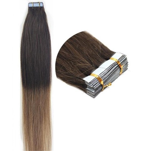 Extensiones de Cabello Humano Adhesivo Invisible Piel Tramas Grueso Cabello Real Remy - Imagen 136 de 143