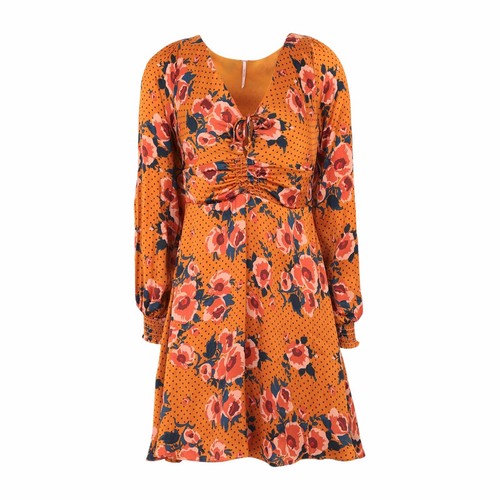 Morning Light Dress Yellow Floral 