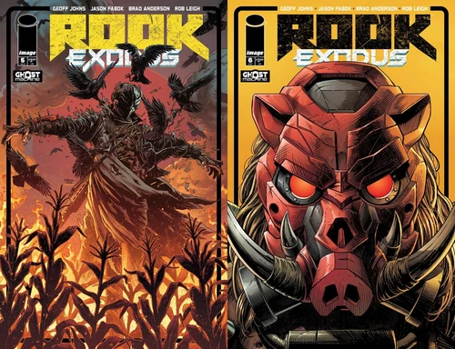 Rook: Exodus #5 Cover A B Jason Fabok Brad Anderson Variant Set