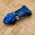 Vintage 1968 Hot Wheels Redline Twin Mill Metallic Blue Metal Car USA 3271 - D7