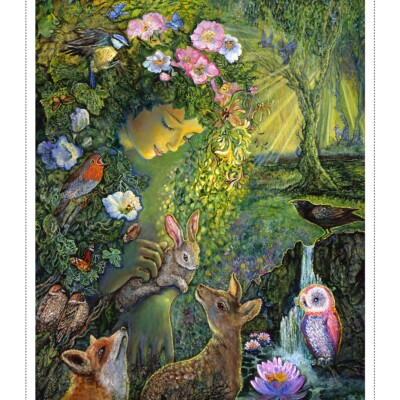 Love is All Around Love Is All Around 36In X 43 in Panel