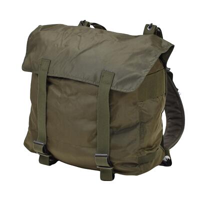 Original Austrian military tactical field bag olive coated