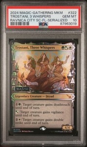 mtg murders at karlov manor serialized cards Aurelia, the Law Above - Foil - Serialized main image 0