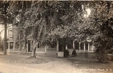 NY Nyack New York River Hook Girls School Real Photo Postcard