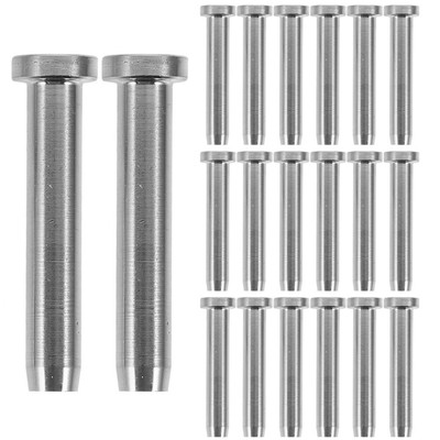  20 Pcs Invisible Cable Railing Stainless Steel Stemball Verbinder Kabelcrimps