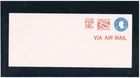 CANAL ZONE 1968 Air Post Envelope (4c+4c+2c) CV $2.25