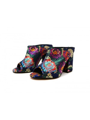 CHIO Women's 5048 Korella Blue/Multicolor Sandals