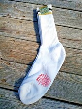 White socks "THRIFTY MATE" 10-13 size vintage