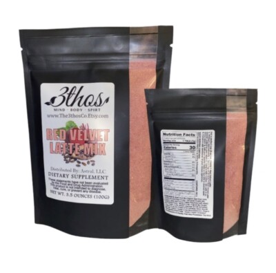 Red Velvet Latte Mix | Beetroot | Cacao | Lions Mane | Ashwagandha | Coffee Tea