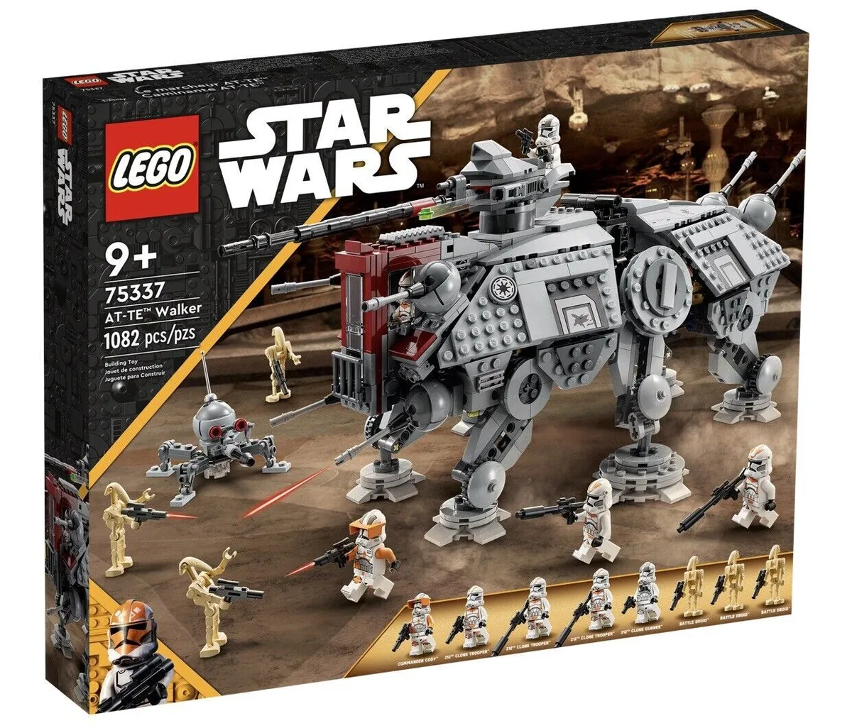 ✅✅LEGO Star Wars 75337 AT-TE Walker | IN HAND FACTORY SEALED | Fast Free  Ship✅✅✅