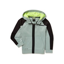 Russell Boys Tech Fleece Zip Jacket, Size:XS 4-5
