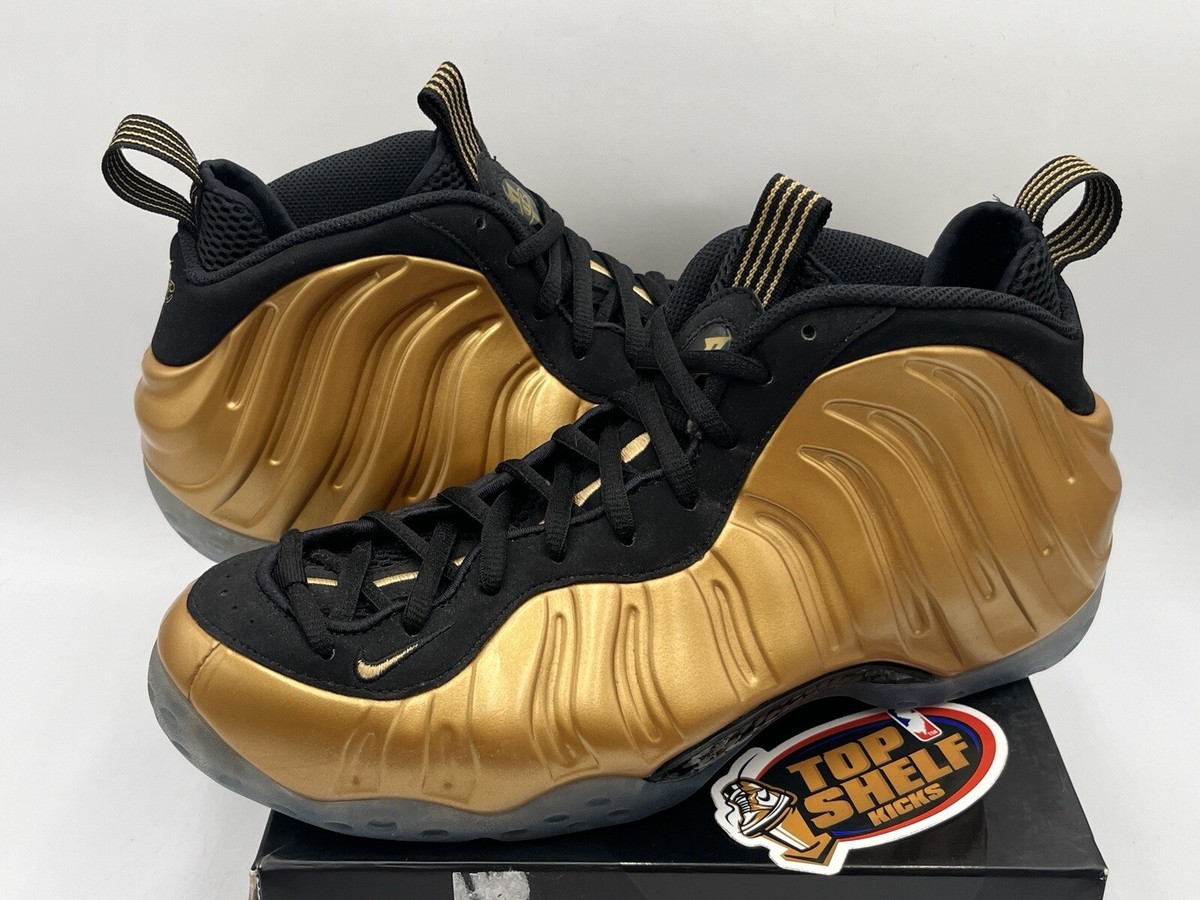 New DS Nike Air Foamposite One Metallic Gold 2015 Size 11.5 Rare