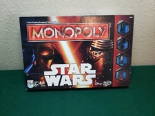 Star Wars The Force Awakens Monopoly Board Game, Pre-owned, 2015