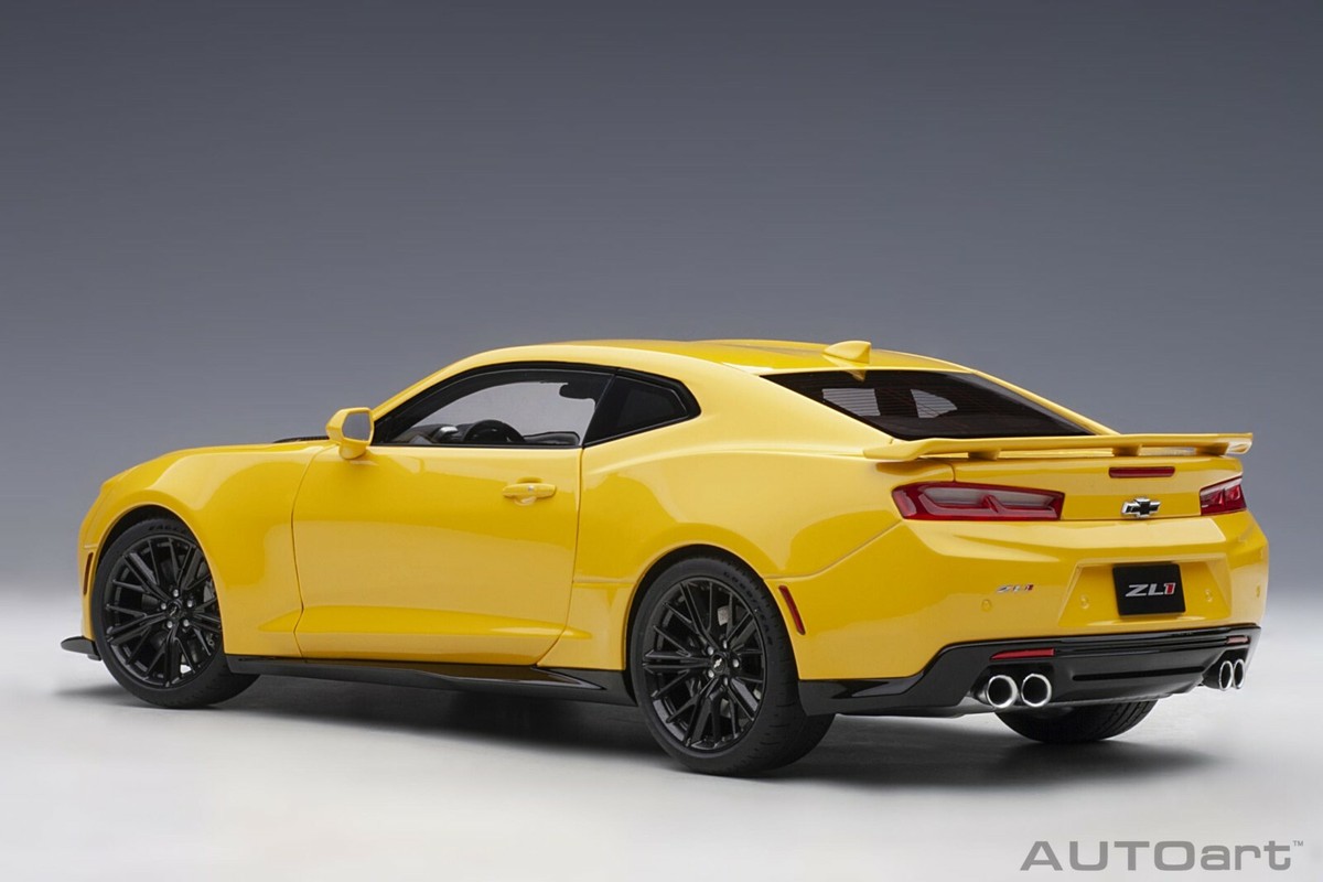 ロ*ン様 AUTOart 1/18 シボレー カマロ ZL1 2017 イエロー Autoart Chevrolet Camaro ZL1 2017 Bright Yellow in 1/18