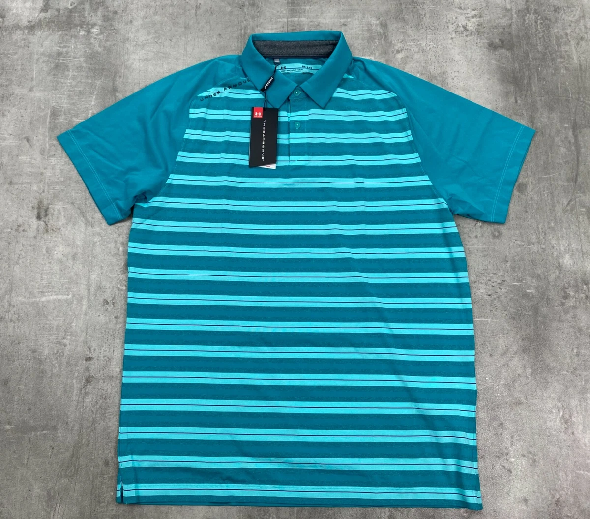 Under Armour Golf Men s Threadborne Boundless Polo Shirt 1306112 L