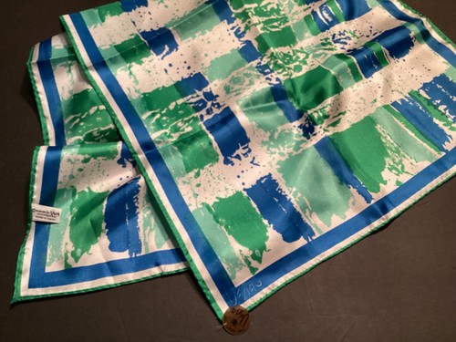 NWT Label Vintage BEST -Vera Neumann Ladybug Scarf Japan Mod Retro 50s Abstract - Picture 7 of 8