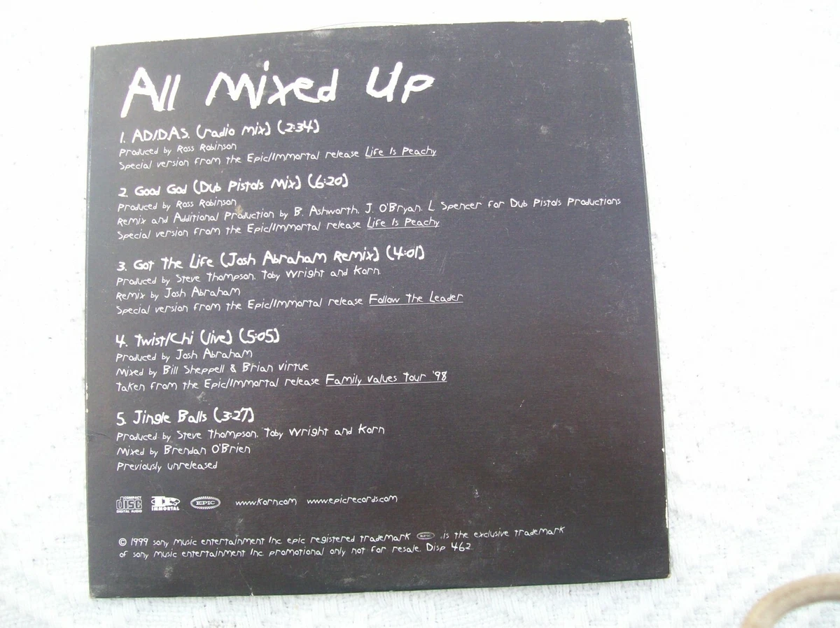 KORN - ALL MIXED UP E.P. (CD 1999)
