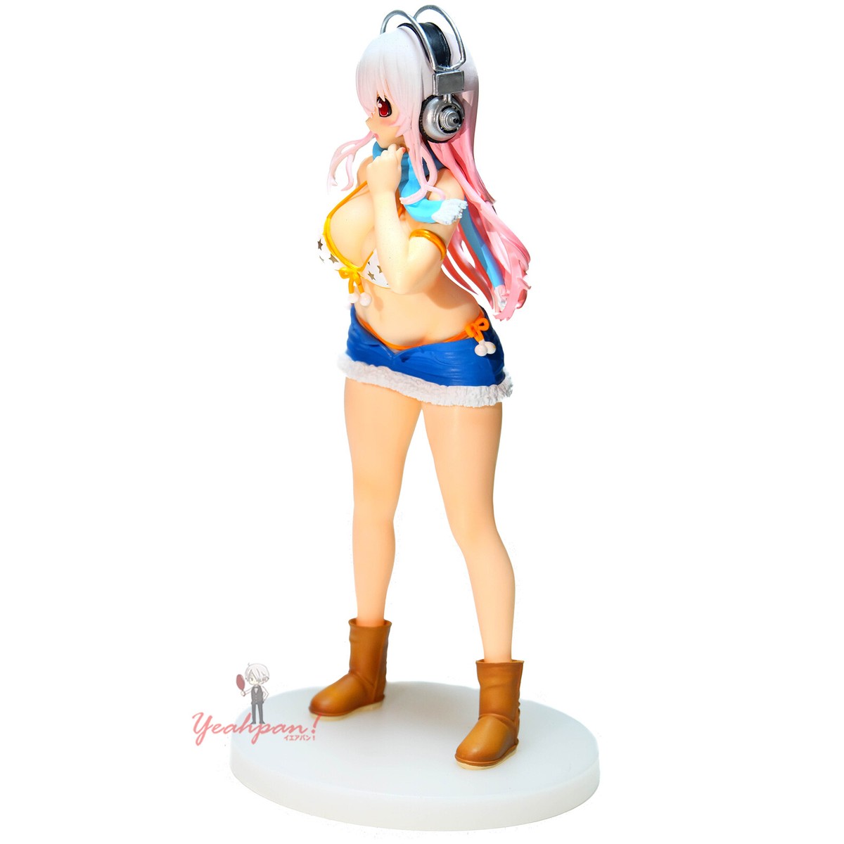 Super Sonico Pochaco Winter Ver. Figure Set TAITO JAPAN + GIFT | eBay