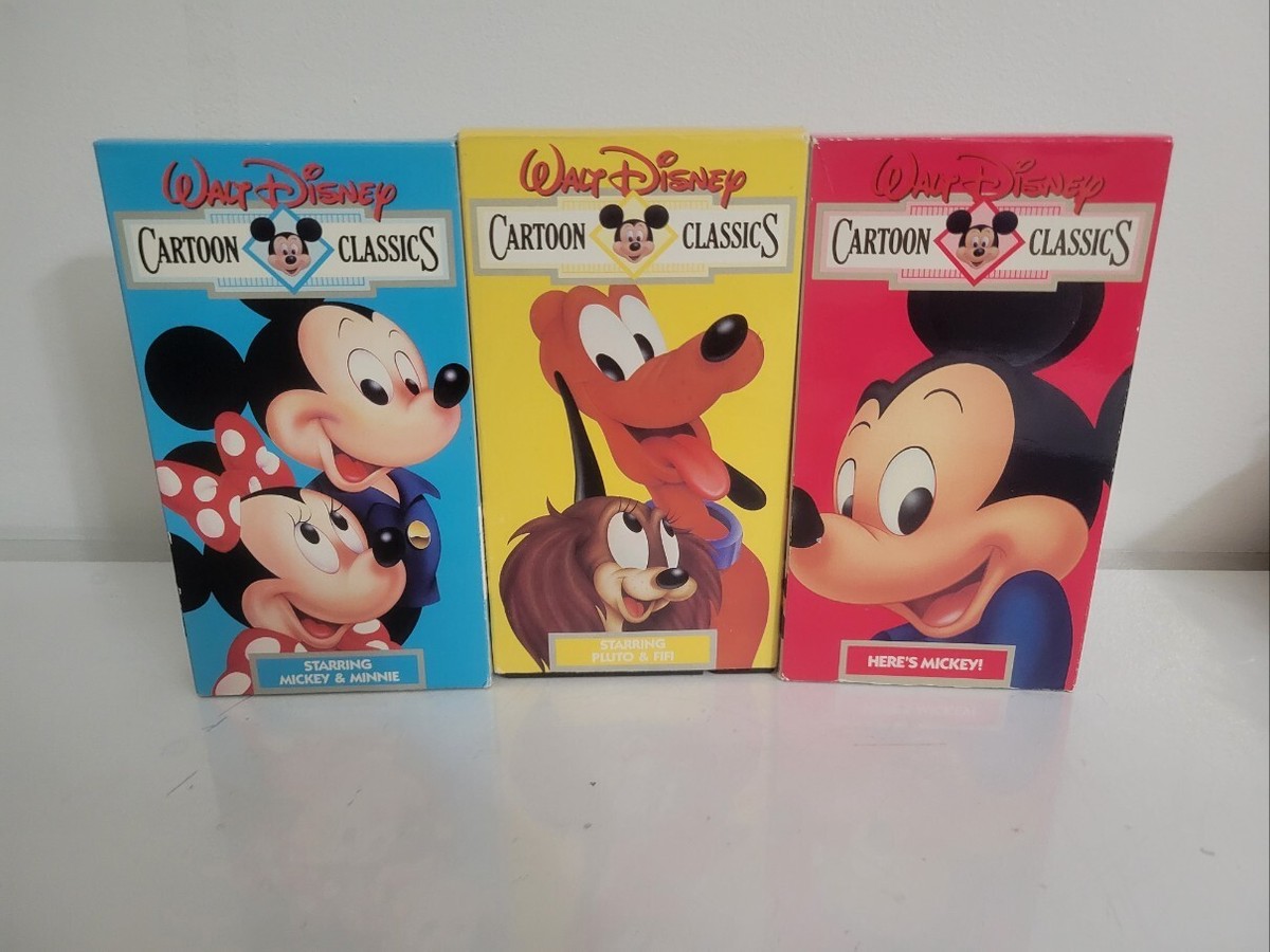 Walt disney cartoon classics 3 vhs | eBay