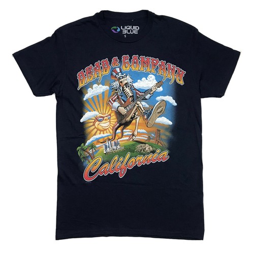 Dead \u0026 Company 2016 Liquid Blue T-shirt 