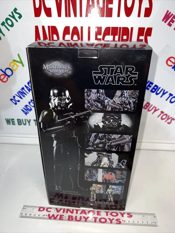 Sideshow Militaries Star Wars 1:6 Blackhole Stormtrooper Store Exclusive Figure - Image 4 of 4