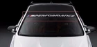 NEW M performance Motorsport WINDSHIELD vinyl decal sticker fits to BMW M series