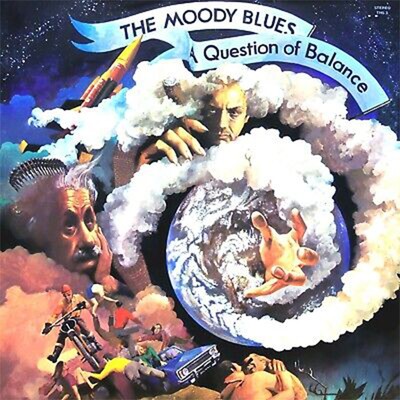 Moody Blues A Question Of Balance BANNER HUGE 3x3 Ft Poster