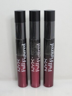 NYX FULL FIGURED LUSH LASHES MASCARA LL05 WATERPROOF LENGTHENING MASCARA *LOT 3*