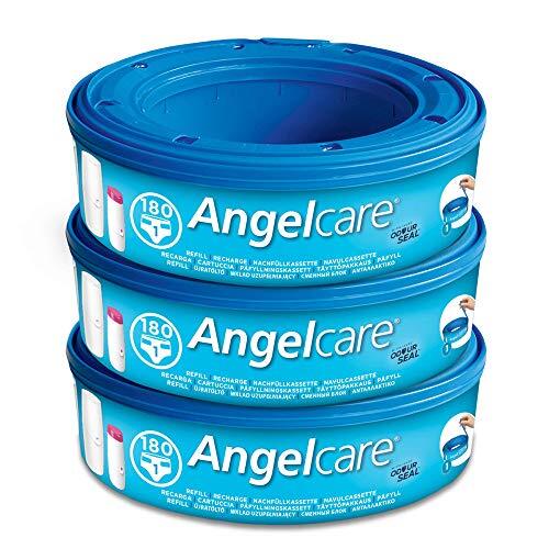 Foppapedretti Ricariche Per Pannolini Angelcare Classic E Mini, Set Da Tre, Bian