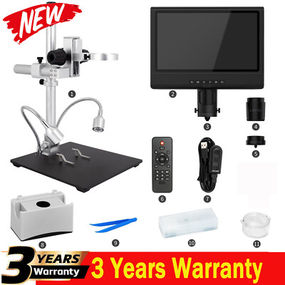 Andonstar AD249-M 10'' LCD Screen Digital Microscope for Electronics Soldering