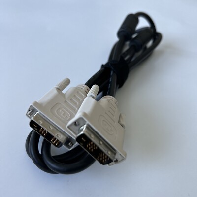 DVI-D TO DVI-D Cable Male To Male Single Link 18 +1 Pin Monitor Display DVI 6ft